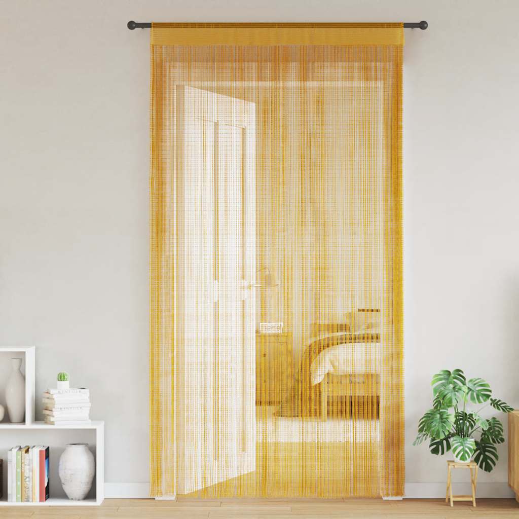 String Curtains 2 Pcs 140X250 Cm
