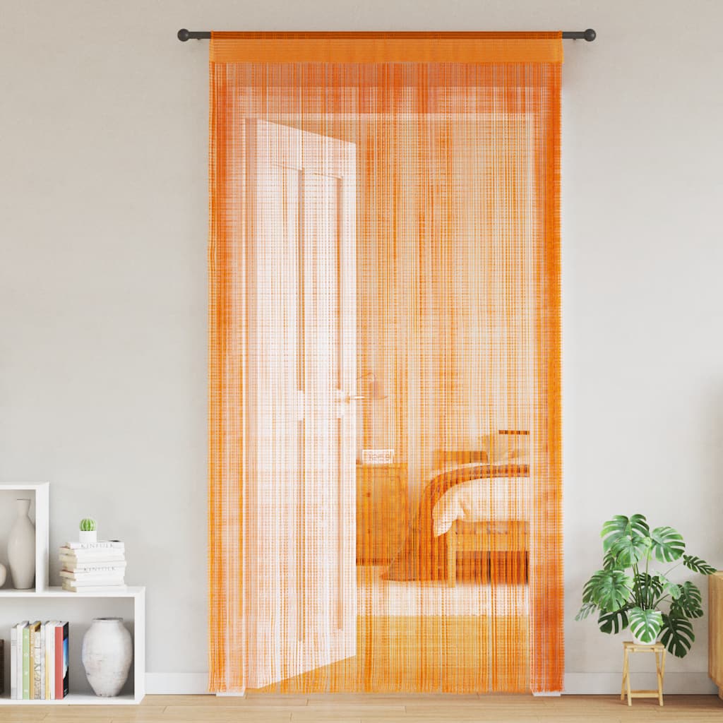 String Curtains 2 Pcs 140X250 Cm