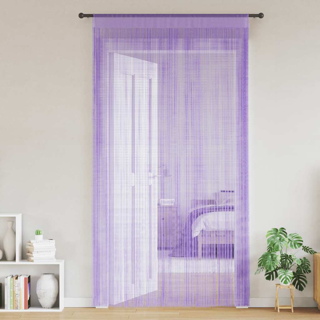 String Curtains 2 Pcs 140X250 Cm
