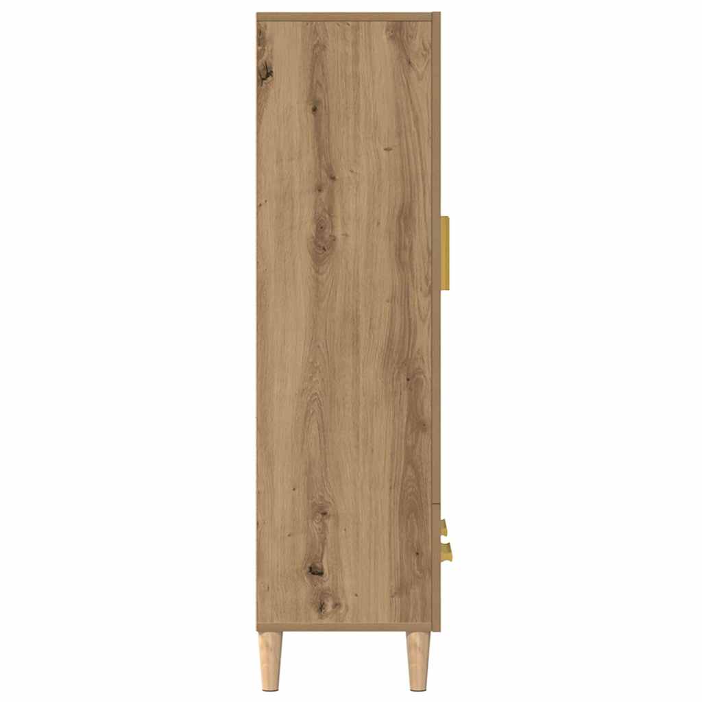 Highboard 70X31X115 Cm Engineered Wood