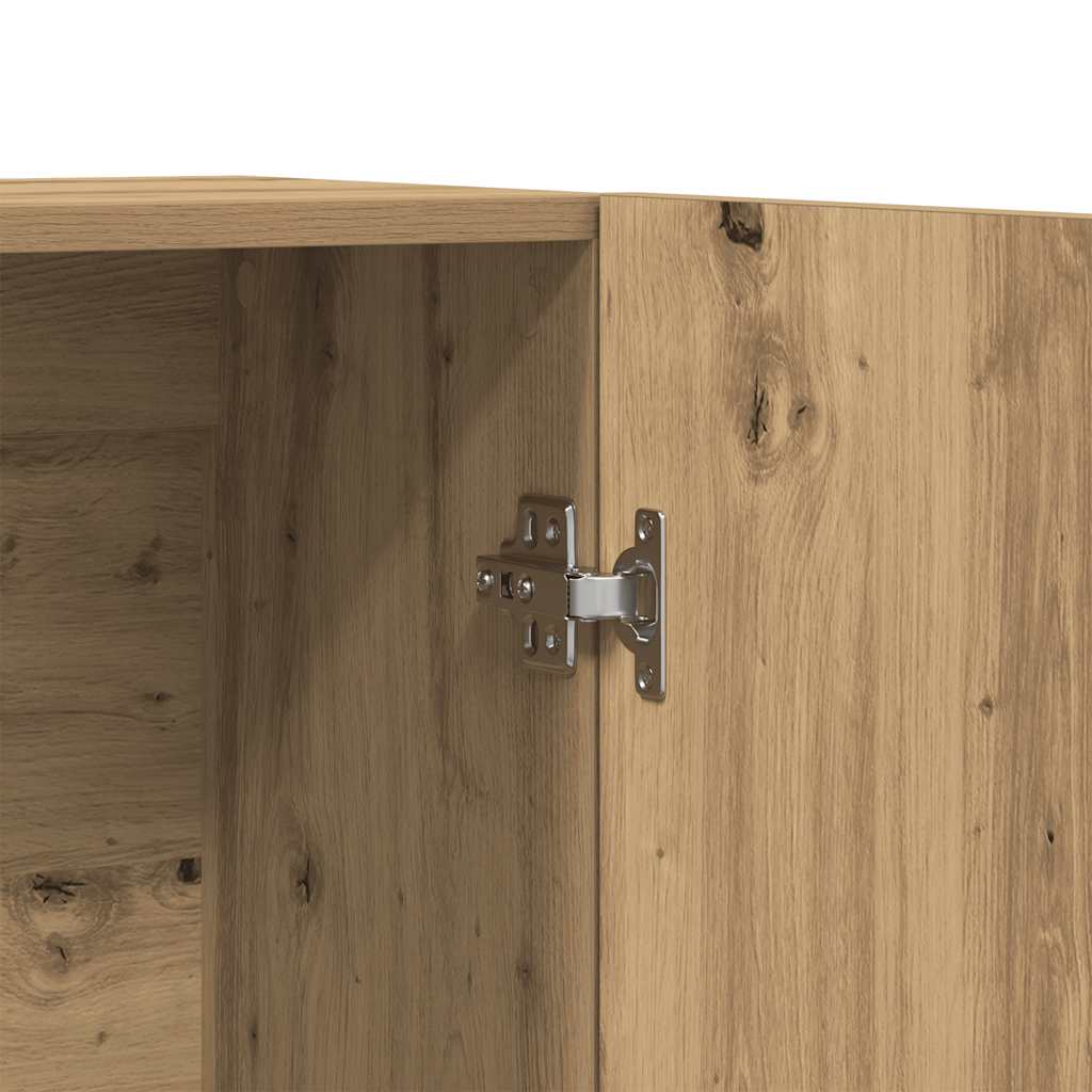 Highboard 70X31X115 Cm Engineered Wood