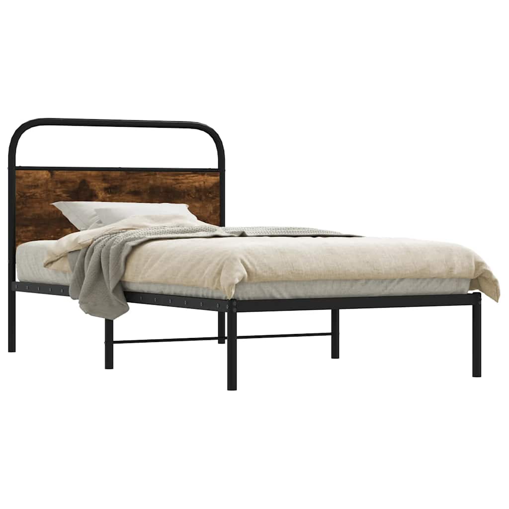Bed Frame Without Mattress Engineered Wood