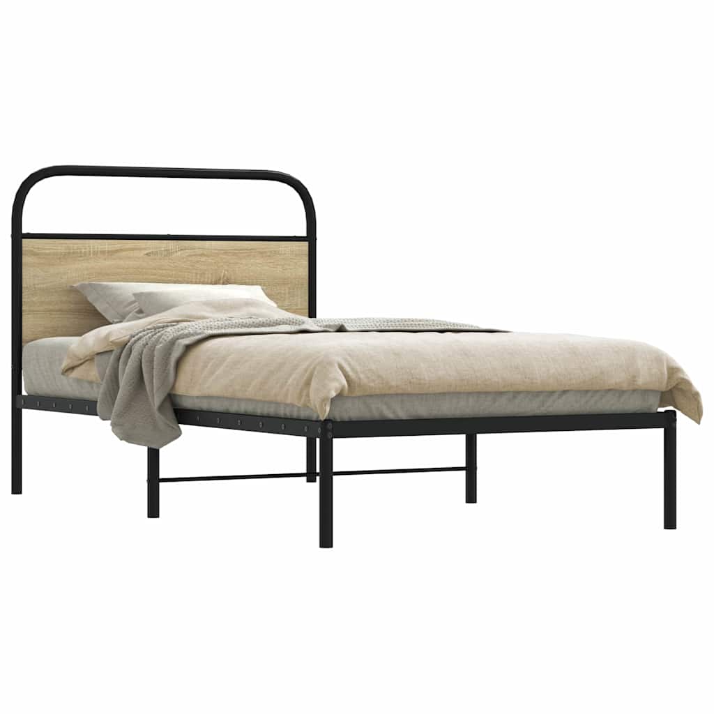 Bed Frame Without Mattress Engineered Wood