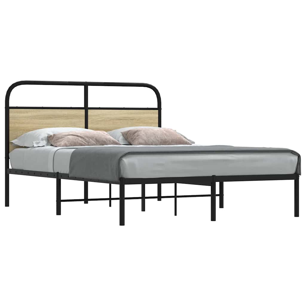 Bed Frame Without Mattress Engineered Wood