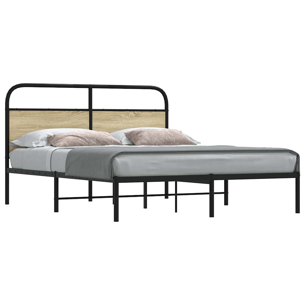 Bed Frame Without Mattress Engineered Wood