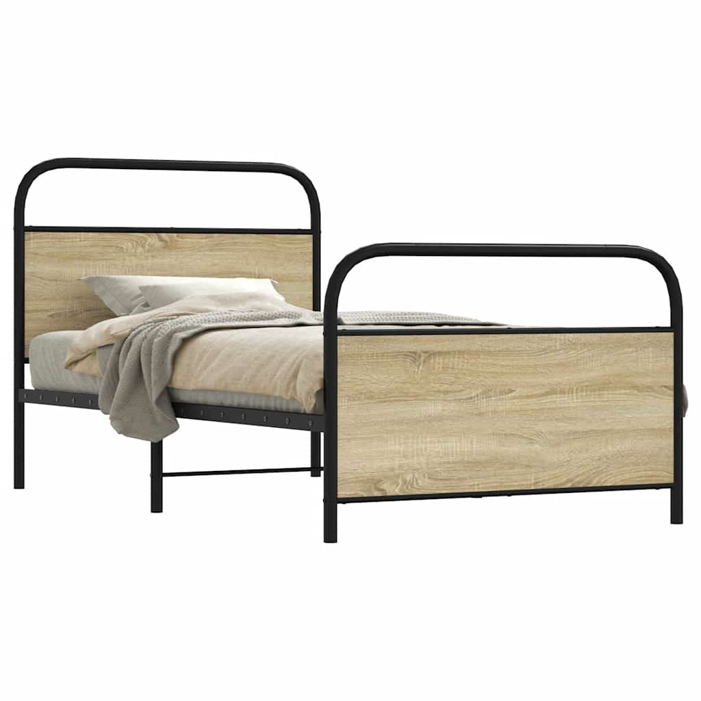 Bed Frame Without Mattress Engineered Wood