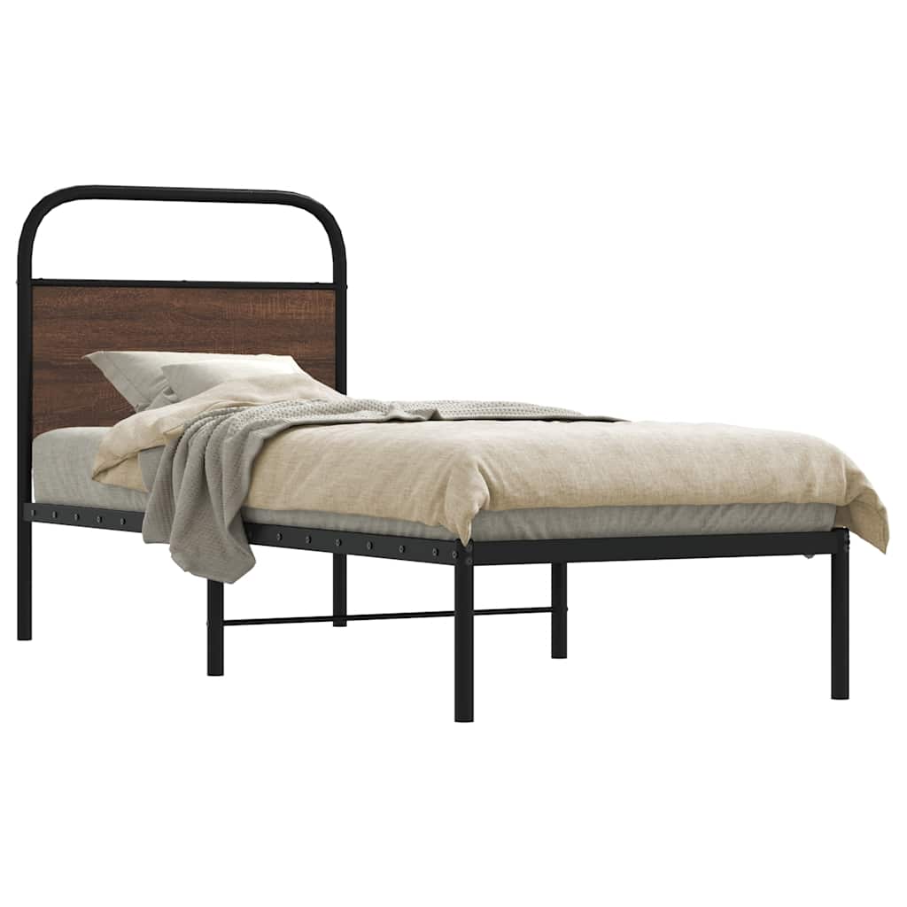 Bed Frame Without Mattress Engineered Wood