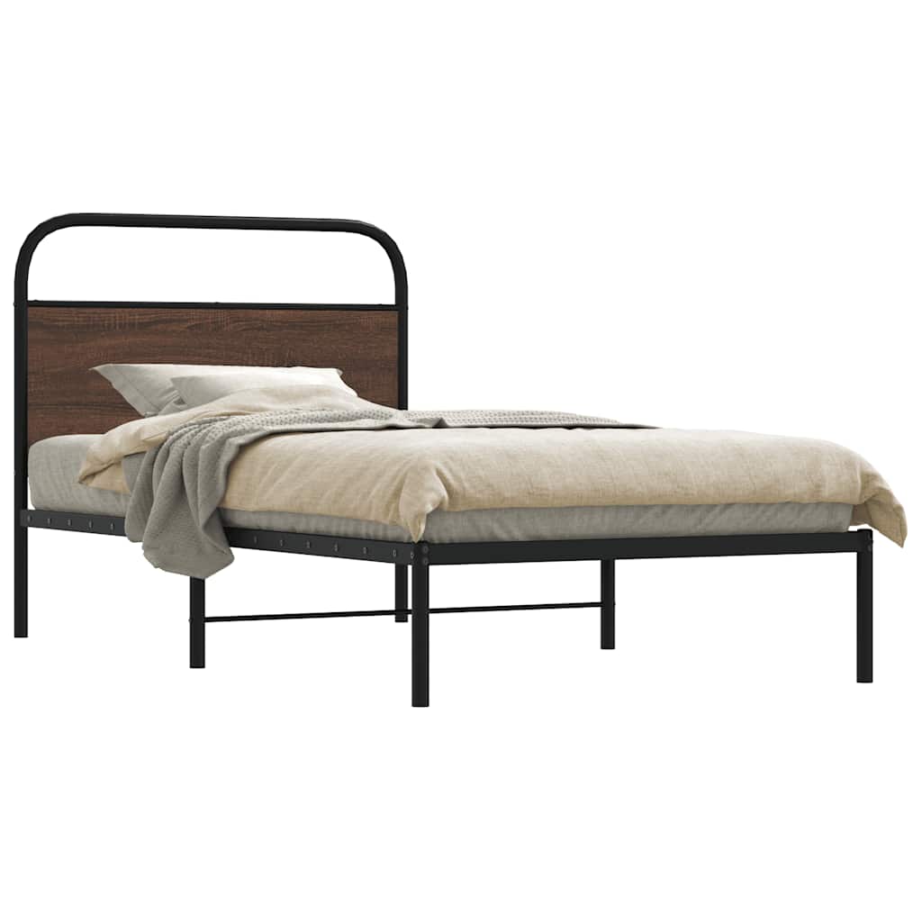 Bed Frame Without Mattress Engineered Wood