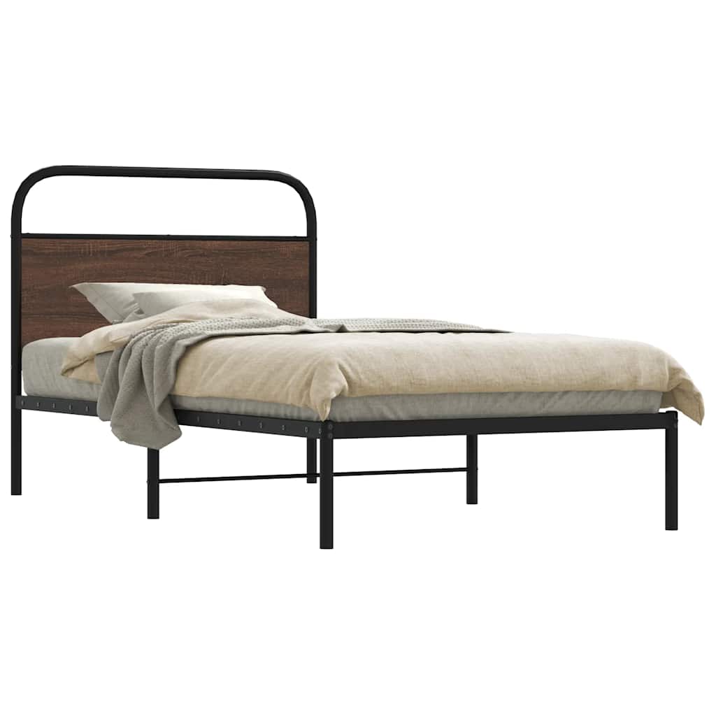 Bed Frame Without Mattress Engineered Wood