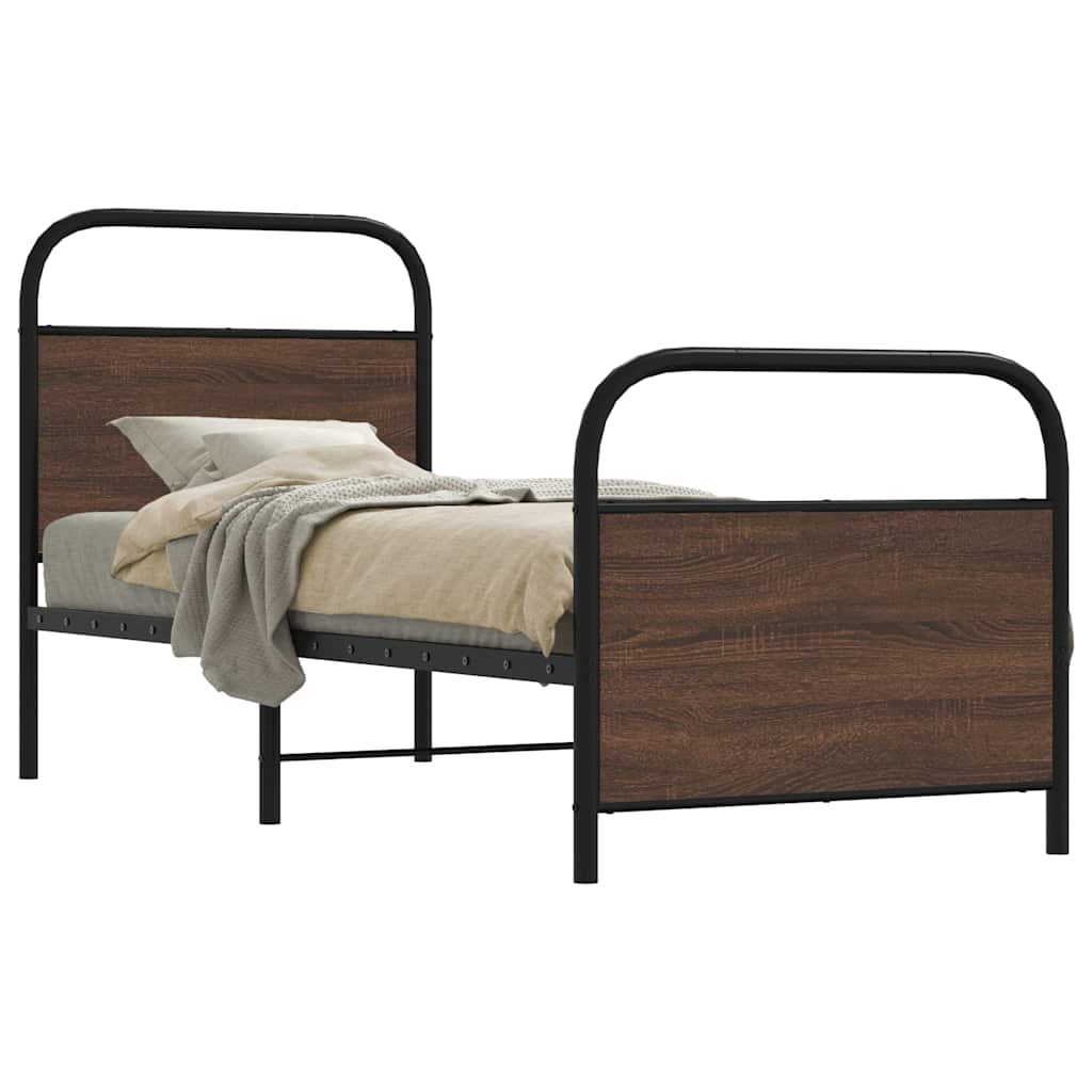 Bed Frame Without Mattress Engineered Wood