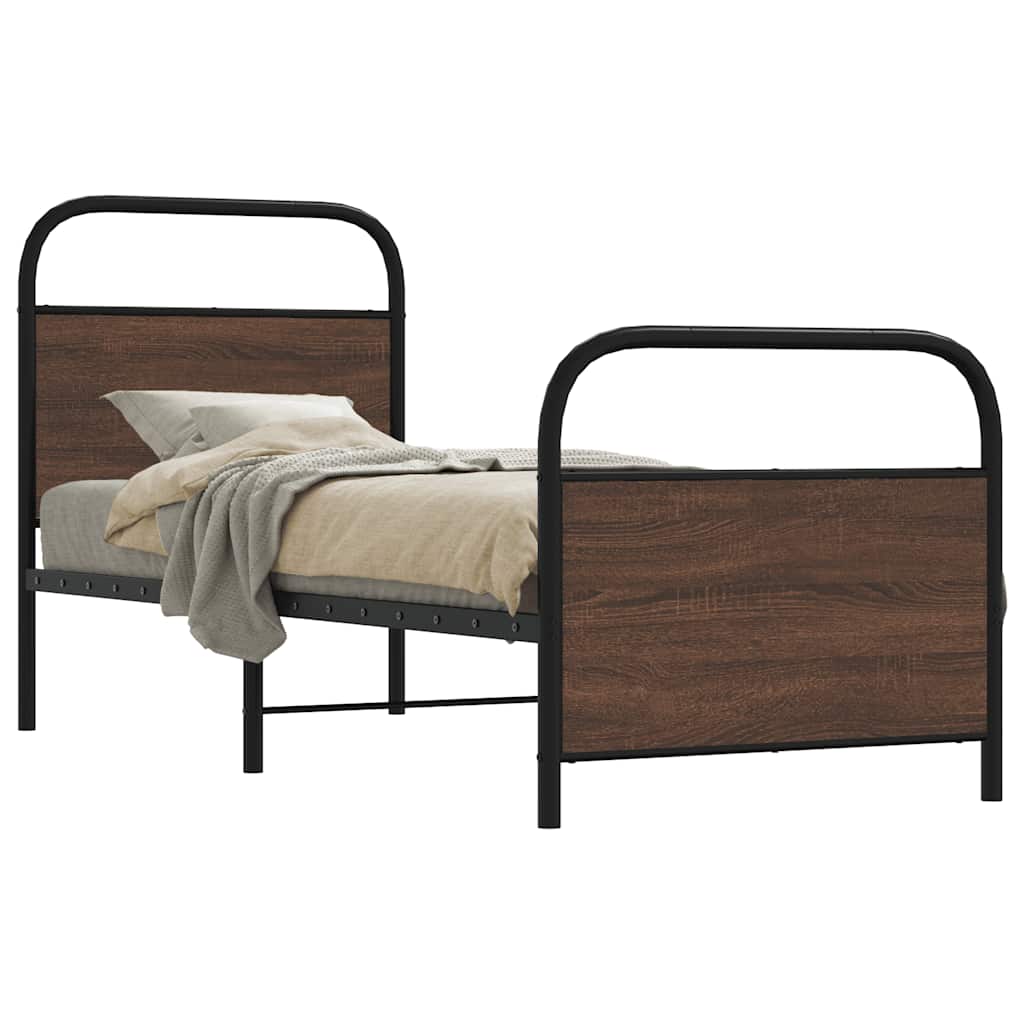 Bed Frame Without Mattress Engineered Wood