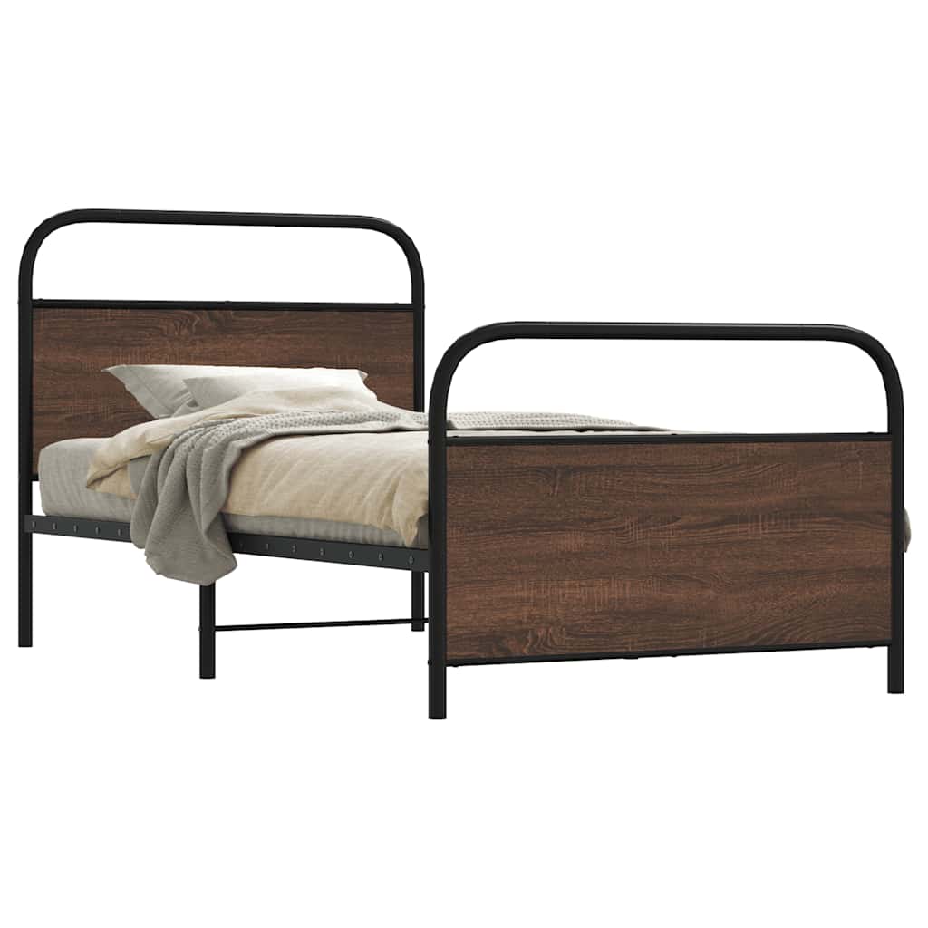 Bed Frame Without Mattress Engineered Wood