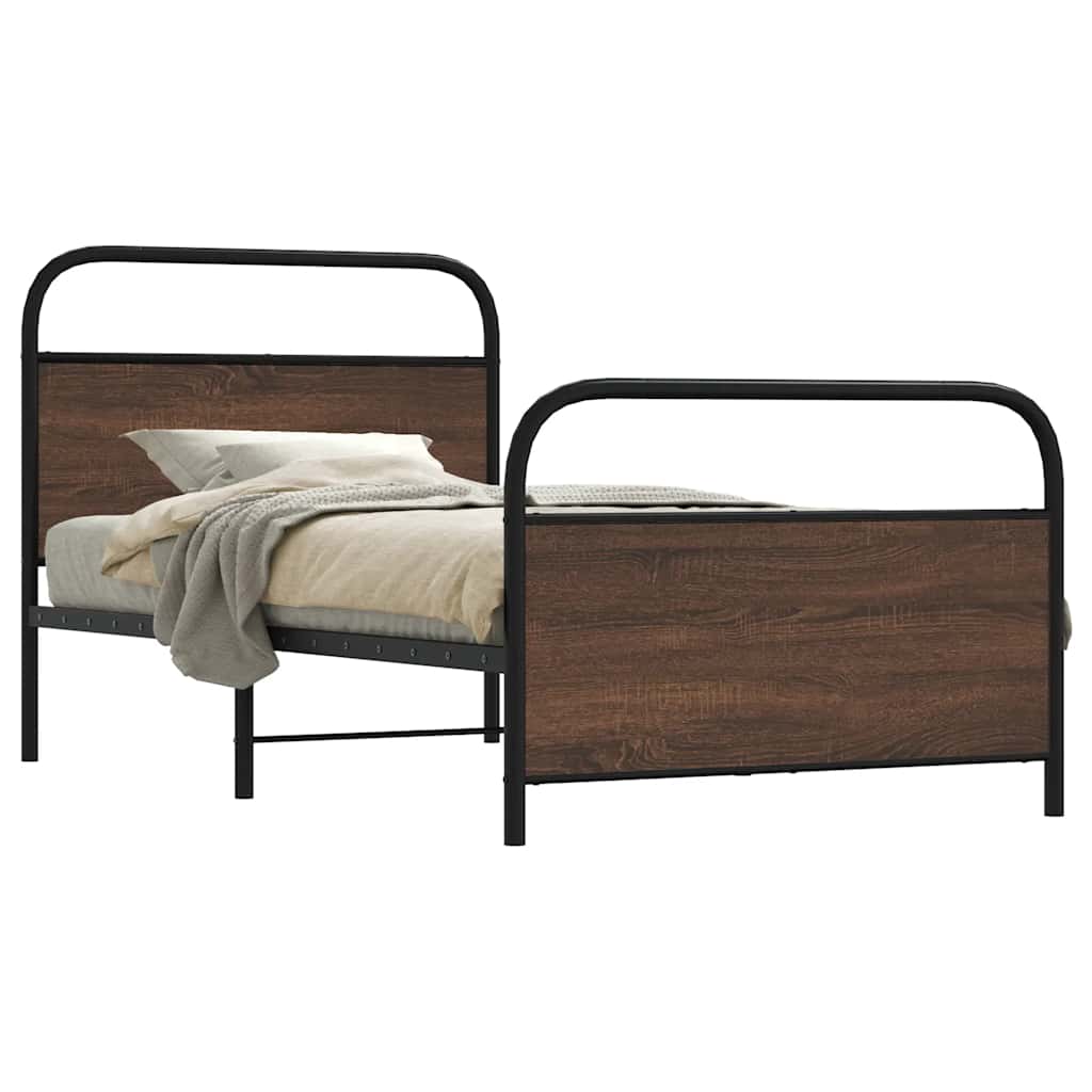 Bed Frame Without Mattress Engineered Wood