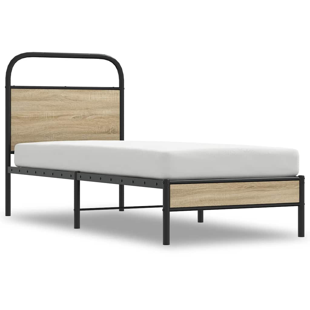 Bed Frame Without Mattress Engineered Wood