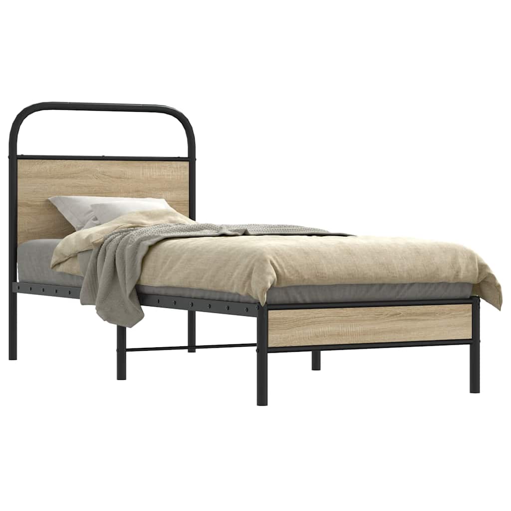 Bed Frame Without Mattress Engineered Wood