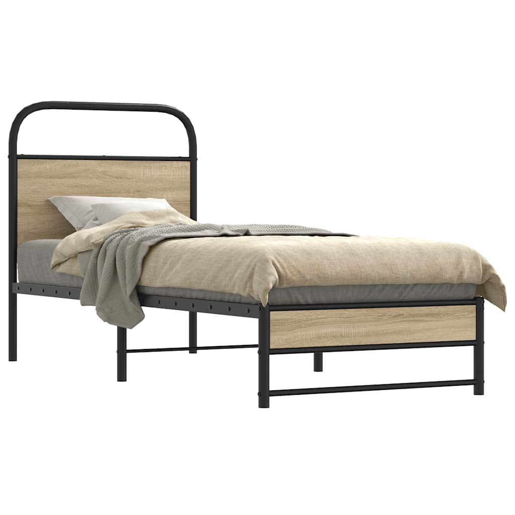 Bed Frame Without Mattress Engineered Wood