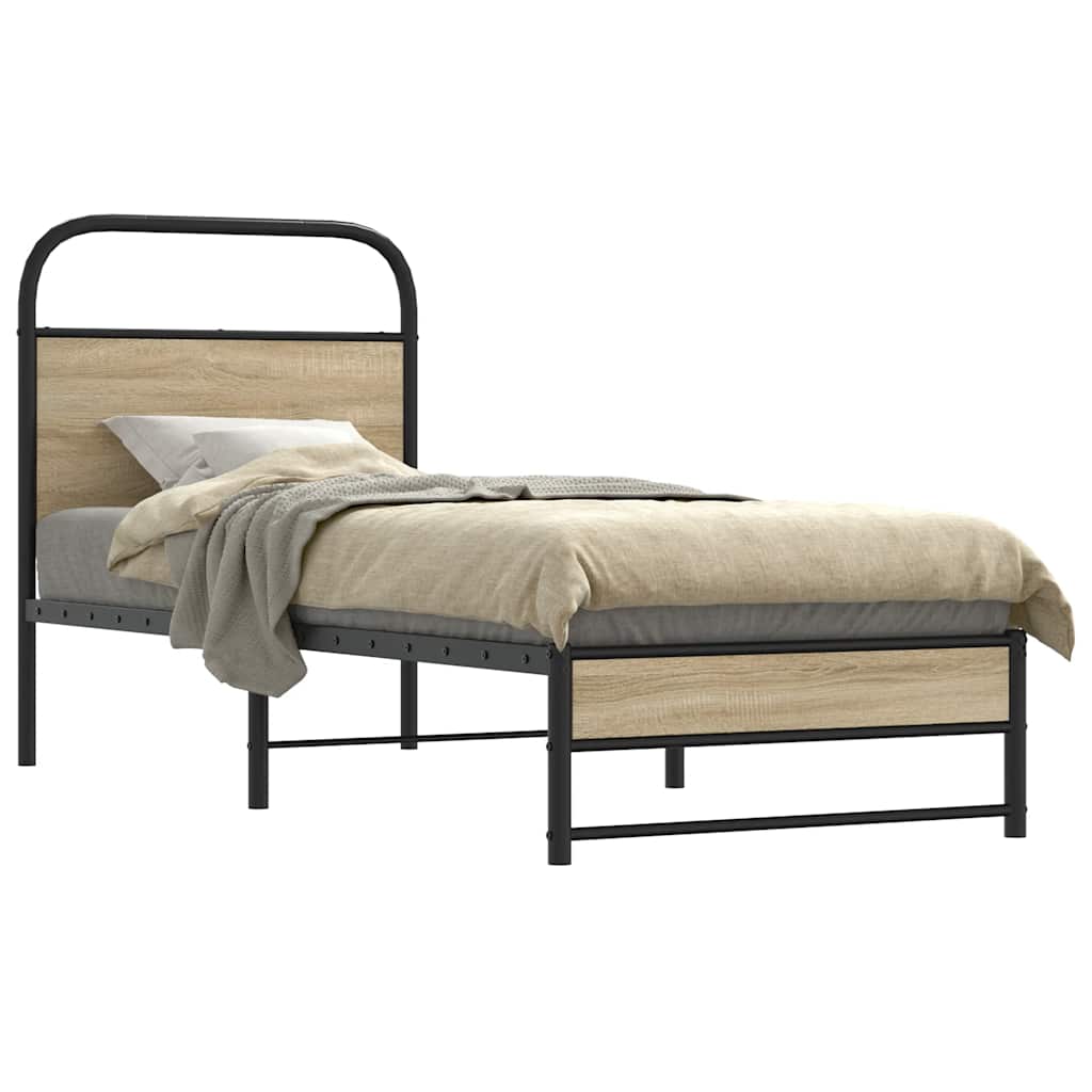 Bed Frame Without Mattress Engineered Wood
