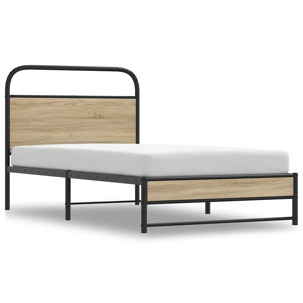 Bed Frame Without Mattress Engineered Wood