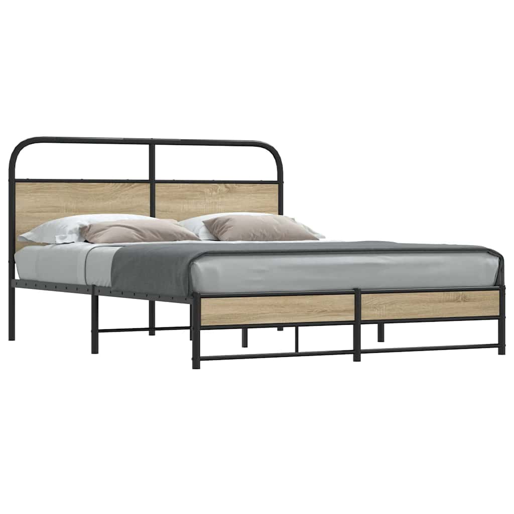 Bed Frame Without Mattress Engineered Wood