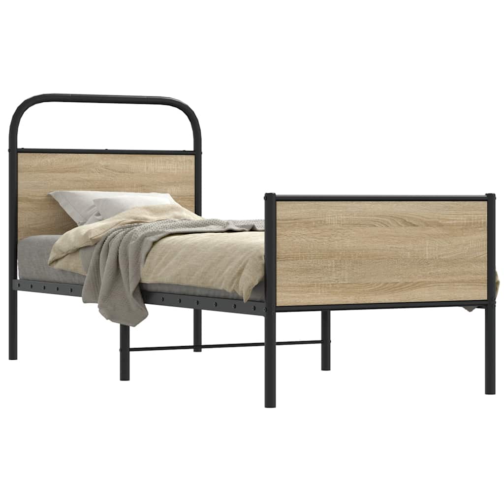 Bed Frame Without Mattress Engineered Wood