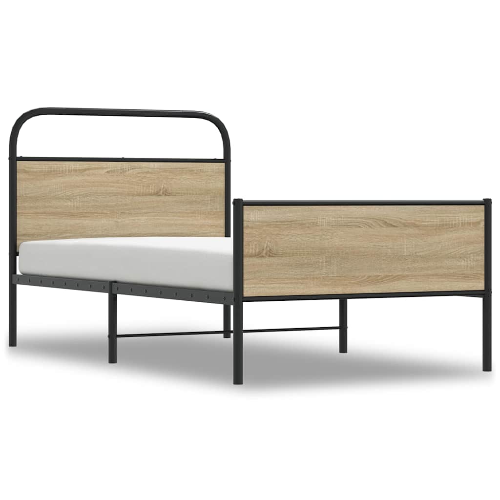 Bed Frame Without Mattress Engineered Wood