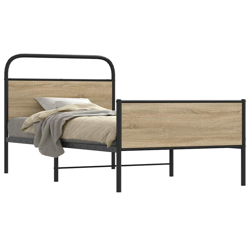 Bed Frame Without Mattress Engineered Wood