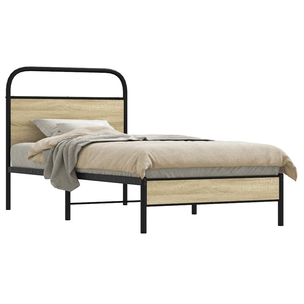 Bed Frame Without Mattress Engineered Wood