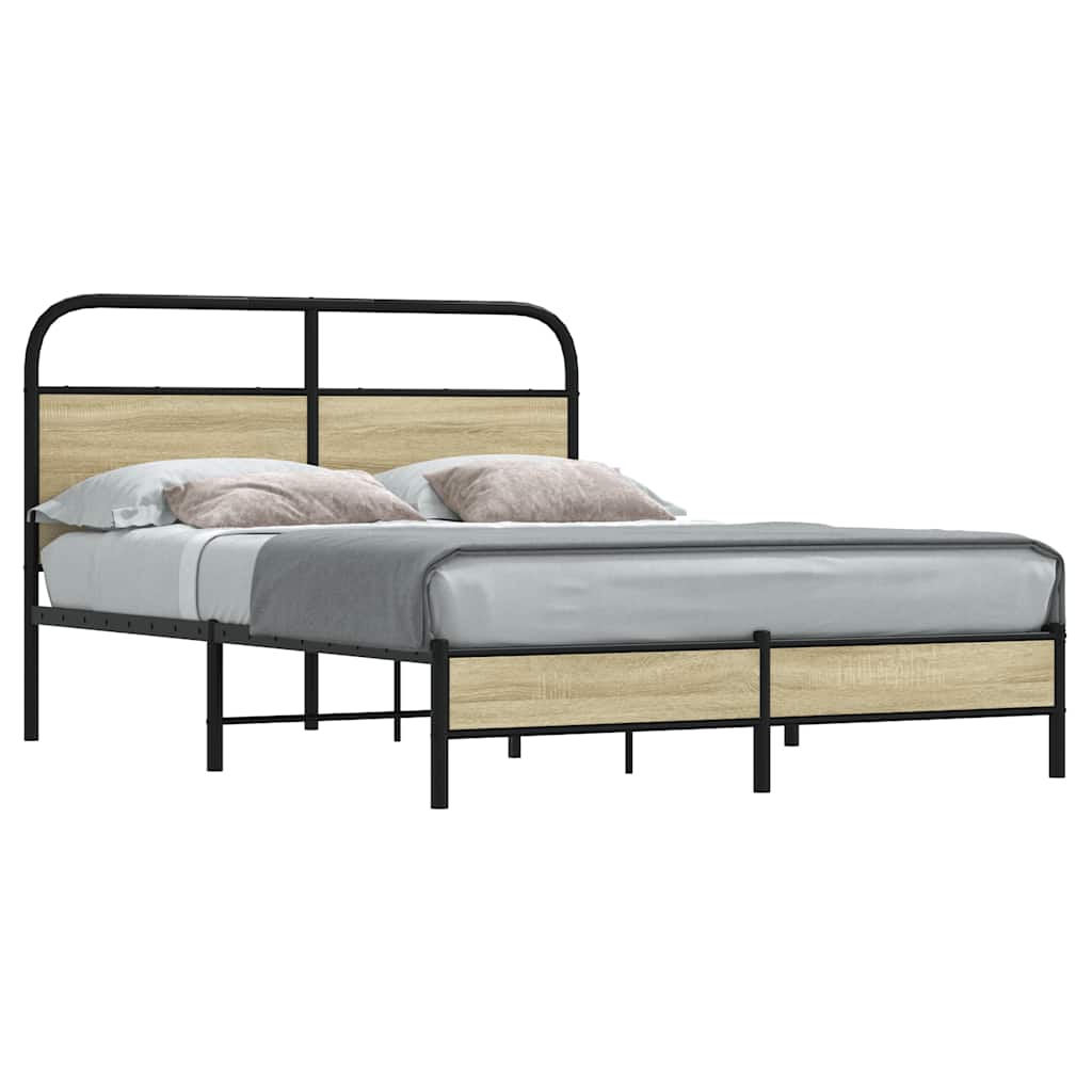 Bed Frame Without Mattress Engineered Wood
