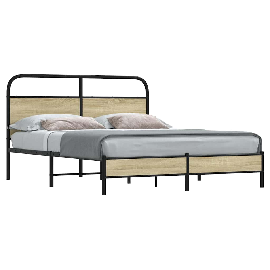 Bed Frame Without Mattress Engineered Wood