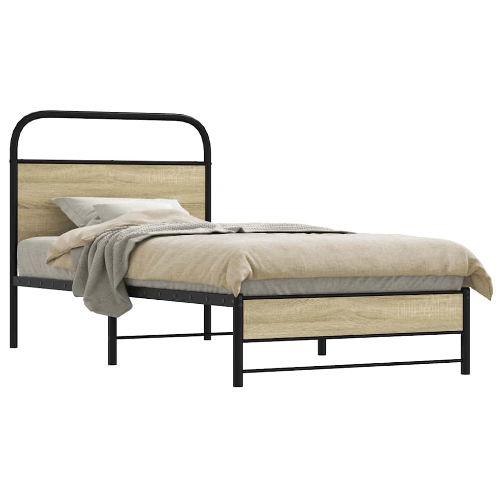 Bed Frame Without Mattress Engineered Wood