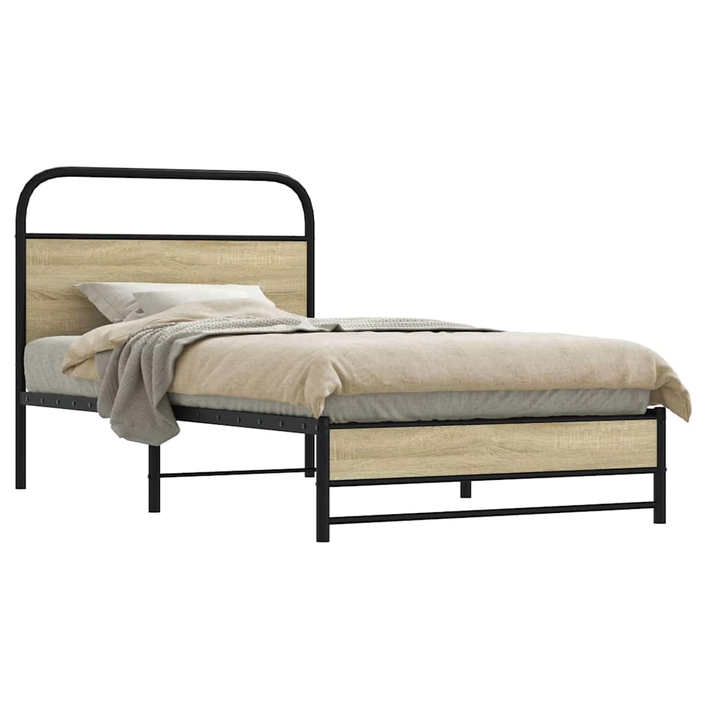 Bed Frame Without Mattress Engineered Wood