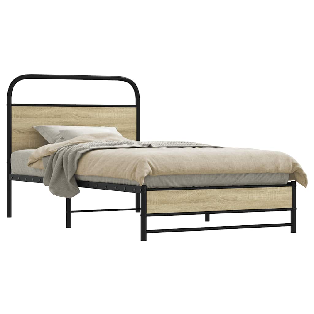 Bed Frame Without Mattress Engineered Wood