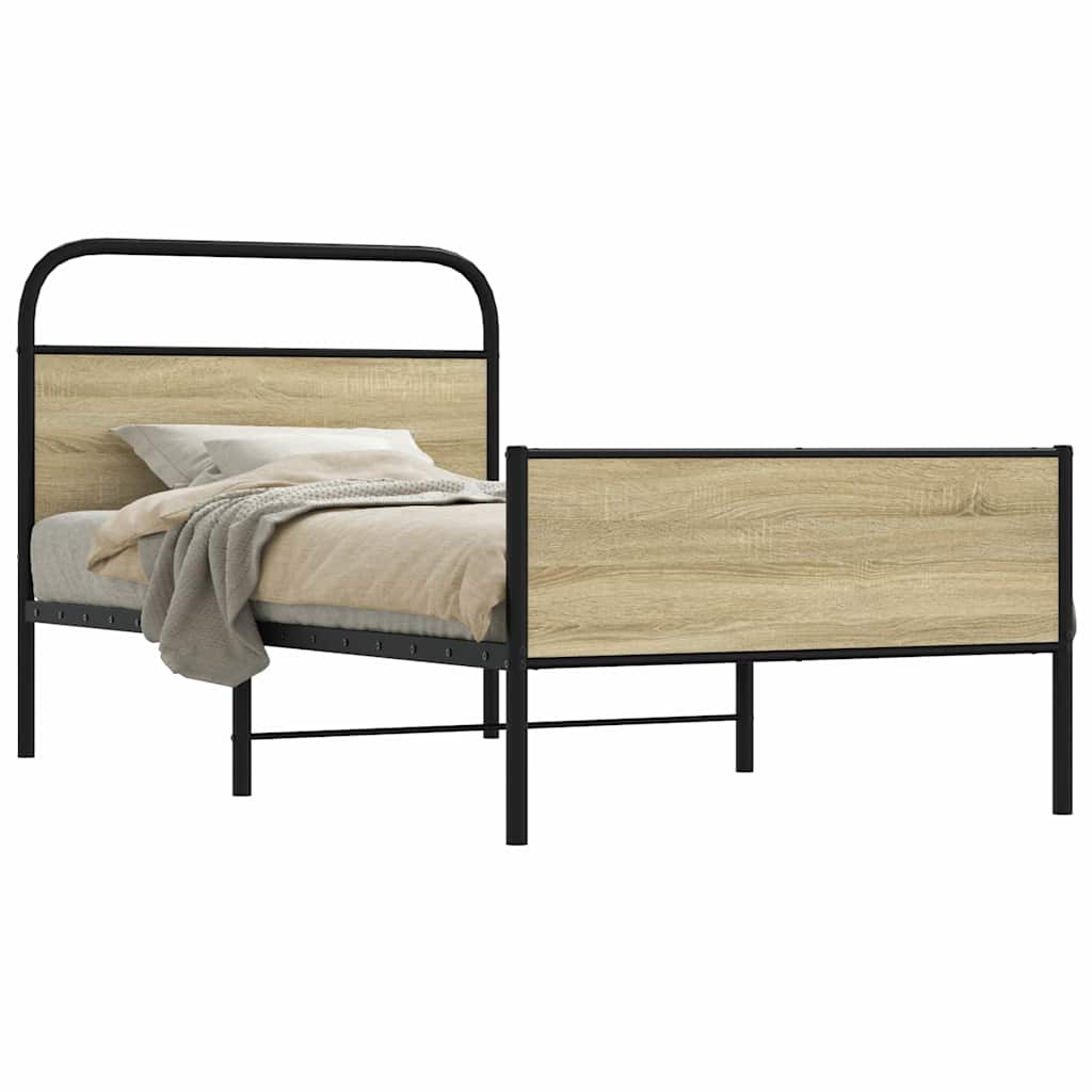 Bed Frame Without Mattress Engineered Wood