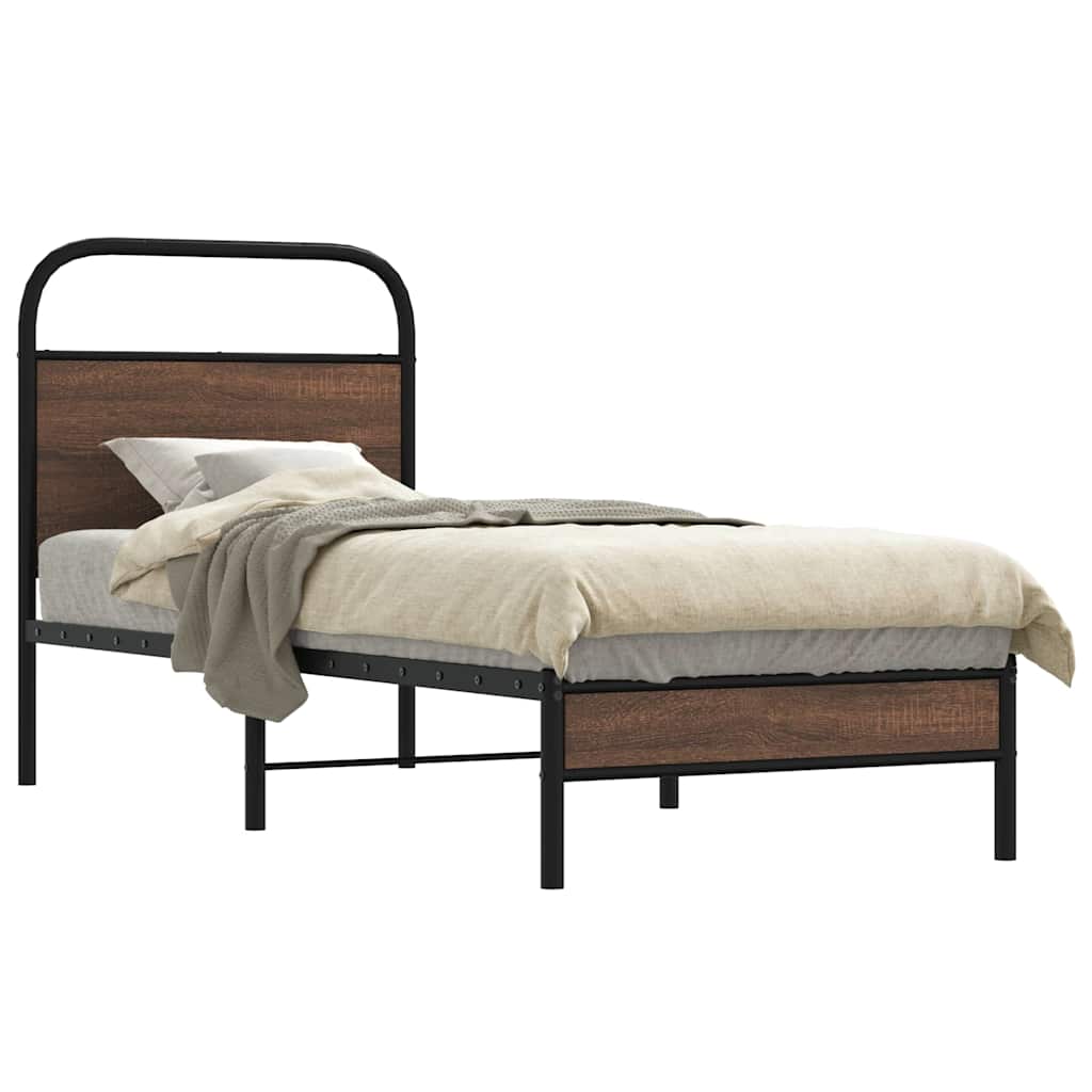 Bed Frame Without Mattress Engineered Wood
