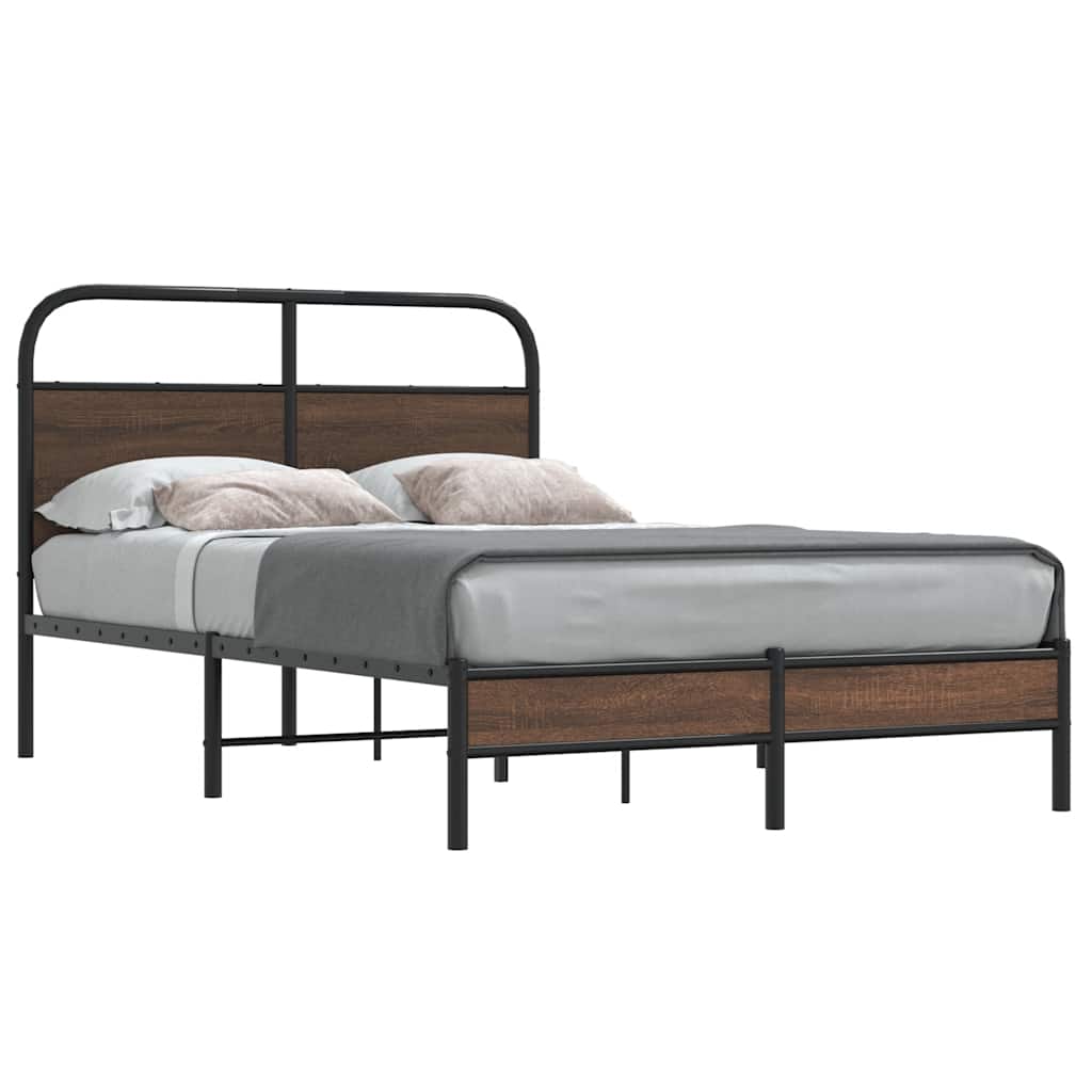 Bed Frame Without Mattress Engineered Wood