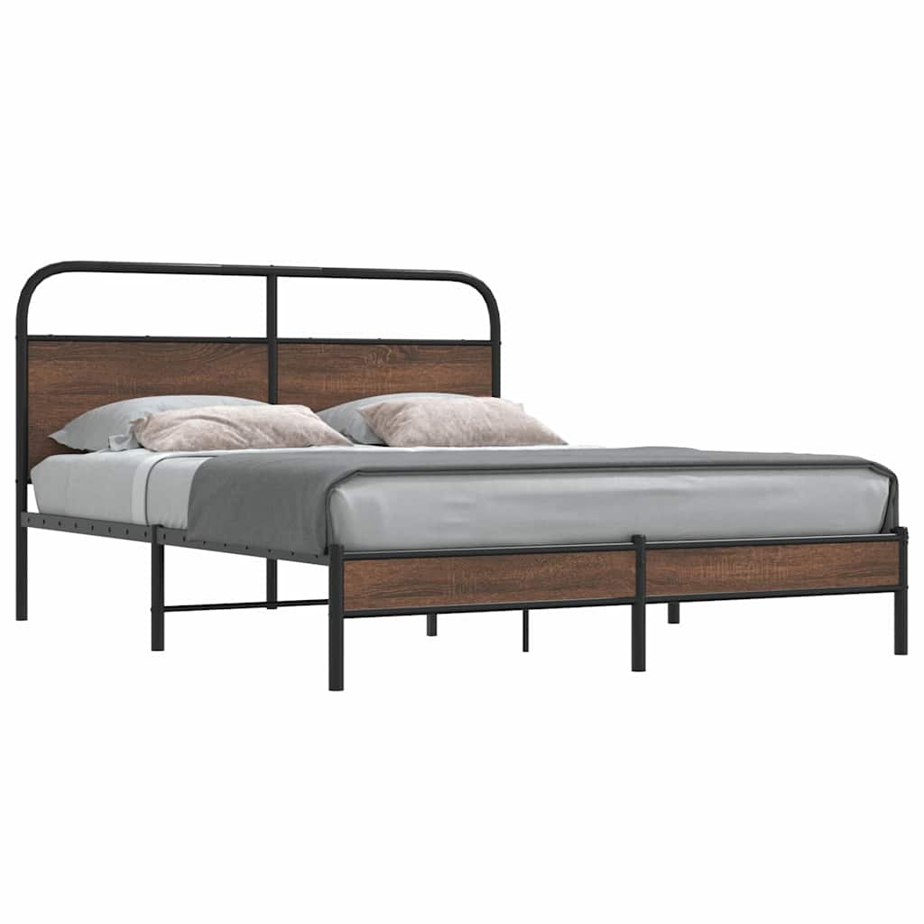 Bed Frame Without Mattress Engineered Wood