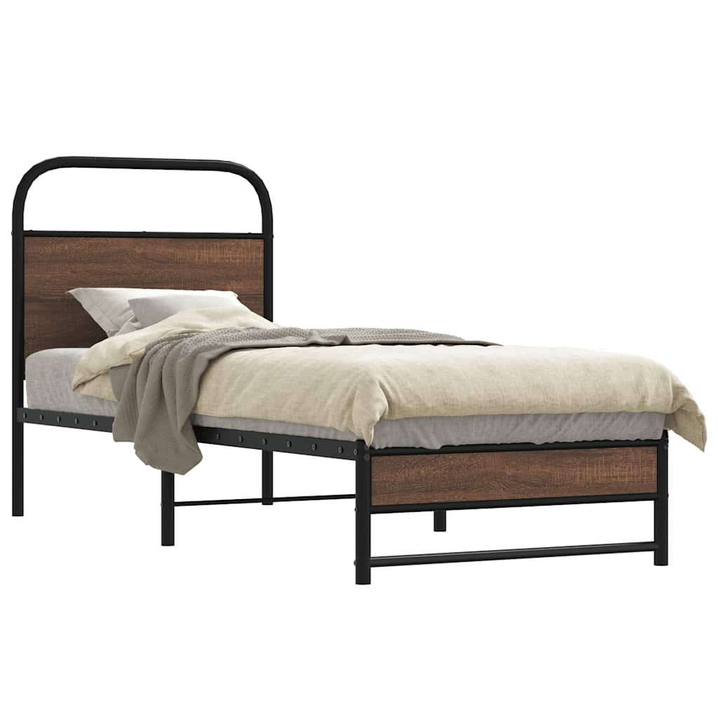 Bed Frame Without Mattress Engineered Wood