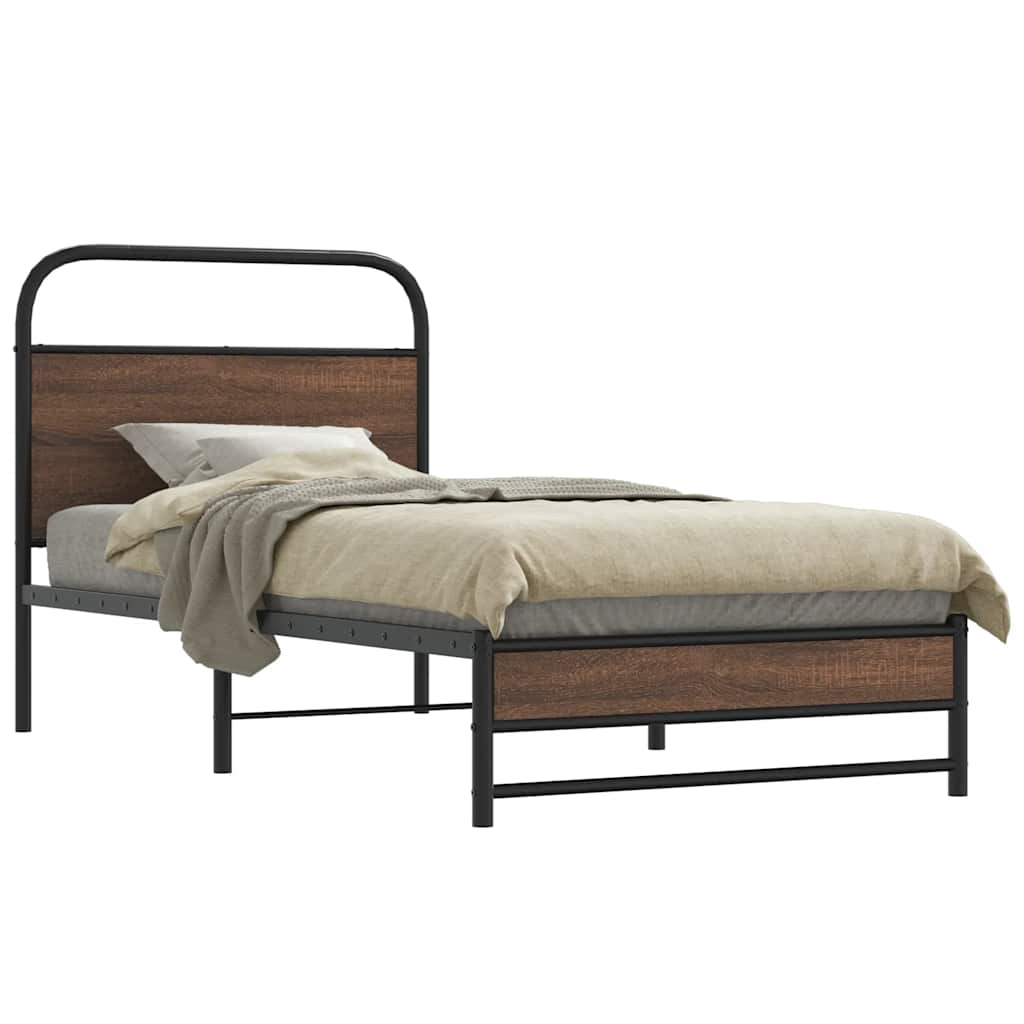 Bed Frame Without Mattress Engineered Wood