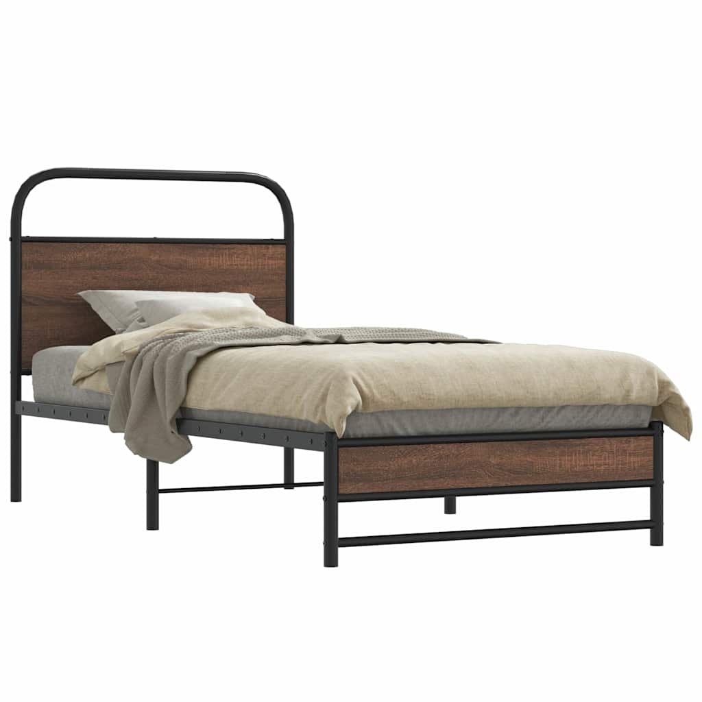 Bed Frame Without Mattress Engineered Wood