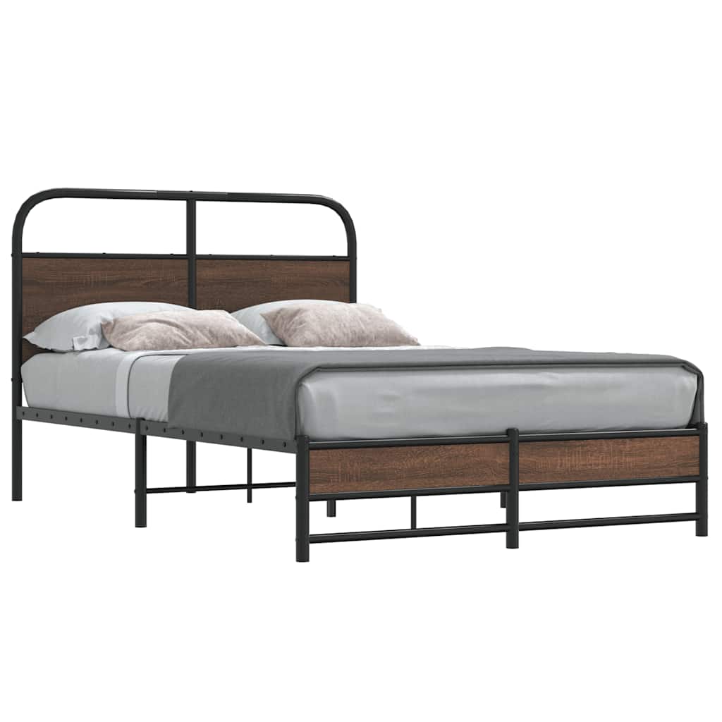 Bed Frame Without Mattress Engineered Wood