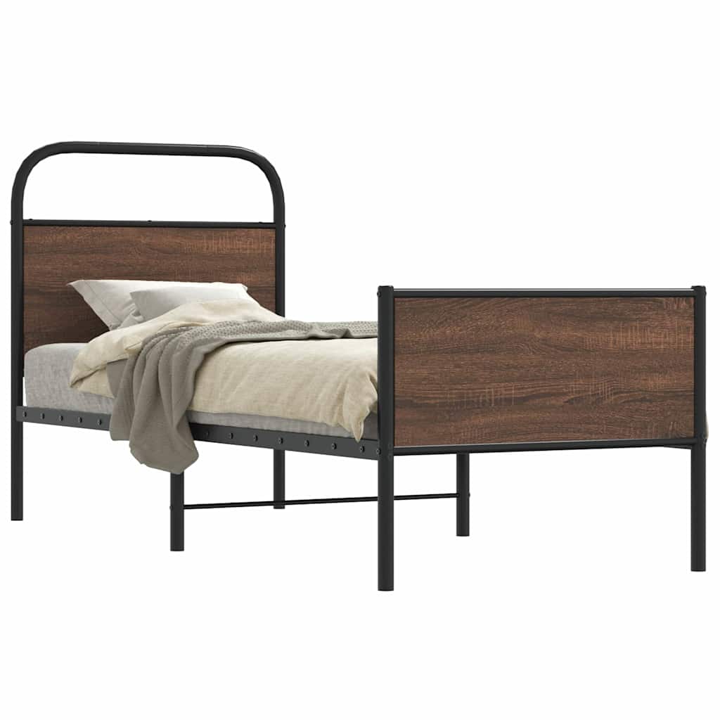Bed Frame Without Mattress Engineered Wood