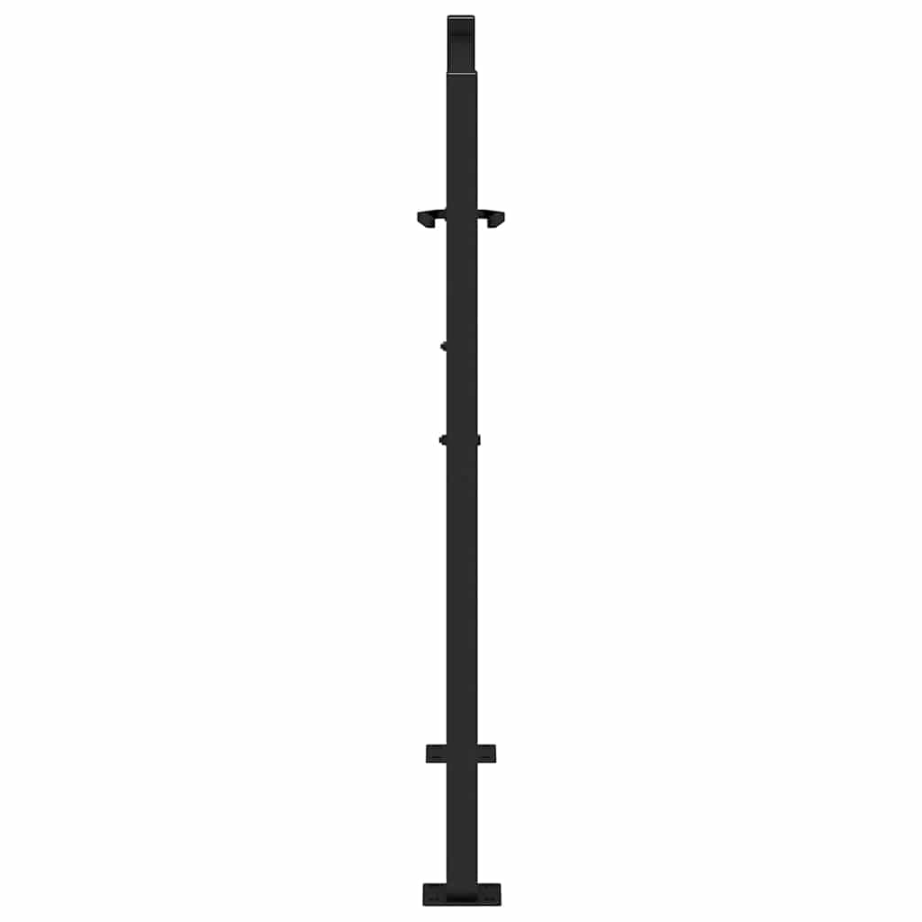 Garden Gate Black Steel