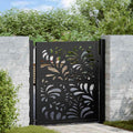 Garden Gate Black Steel