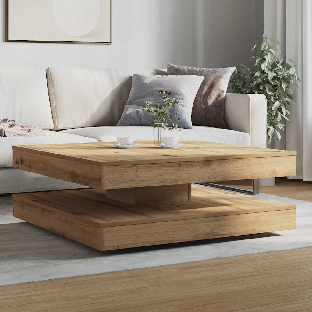 Coffee Table 360-Degree Rotatable