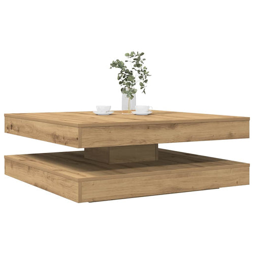 Coffee Table 360-Degree Rotatable