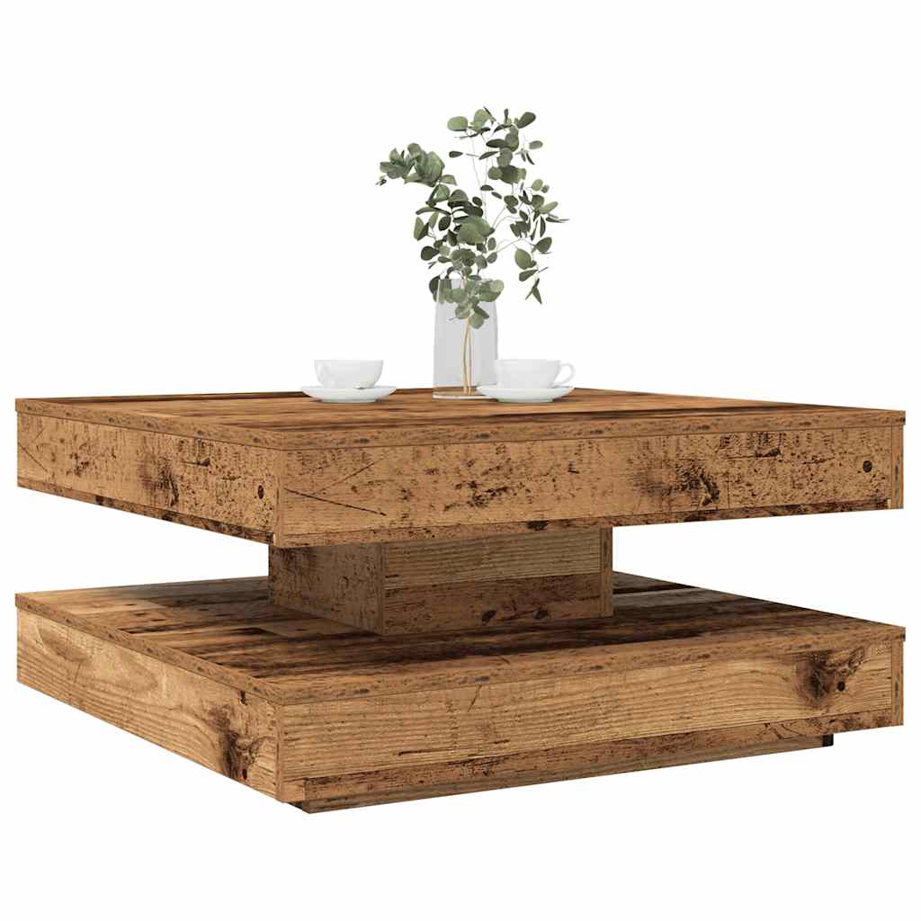 Coffee Table 360-Degree Rotatable