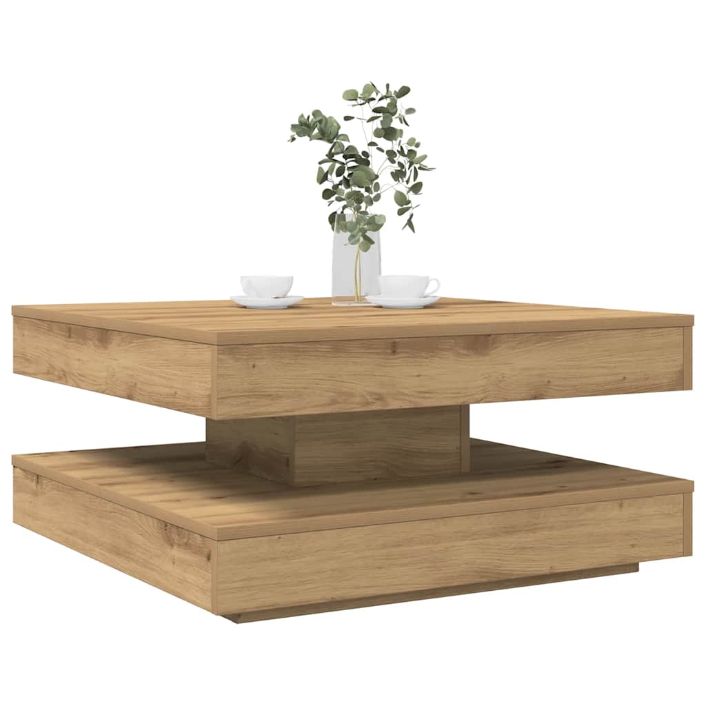 Coffee Table 360-Degree Rotatable