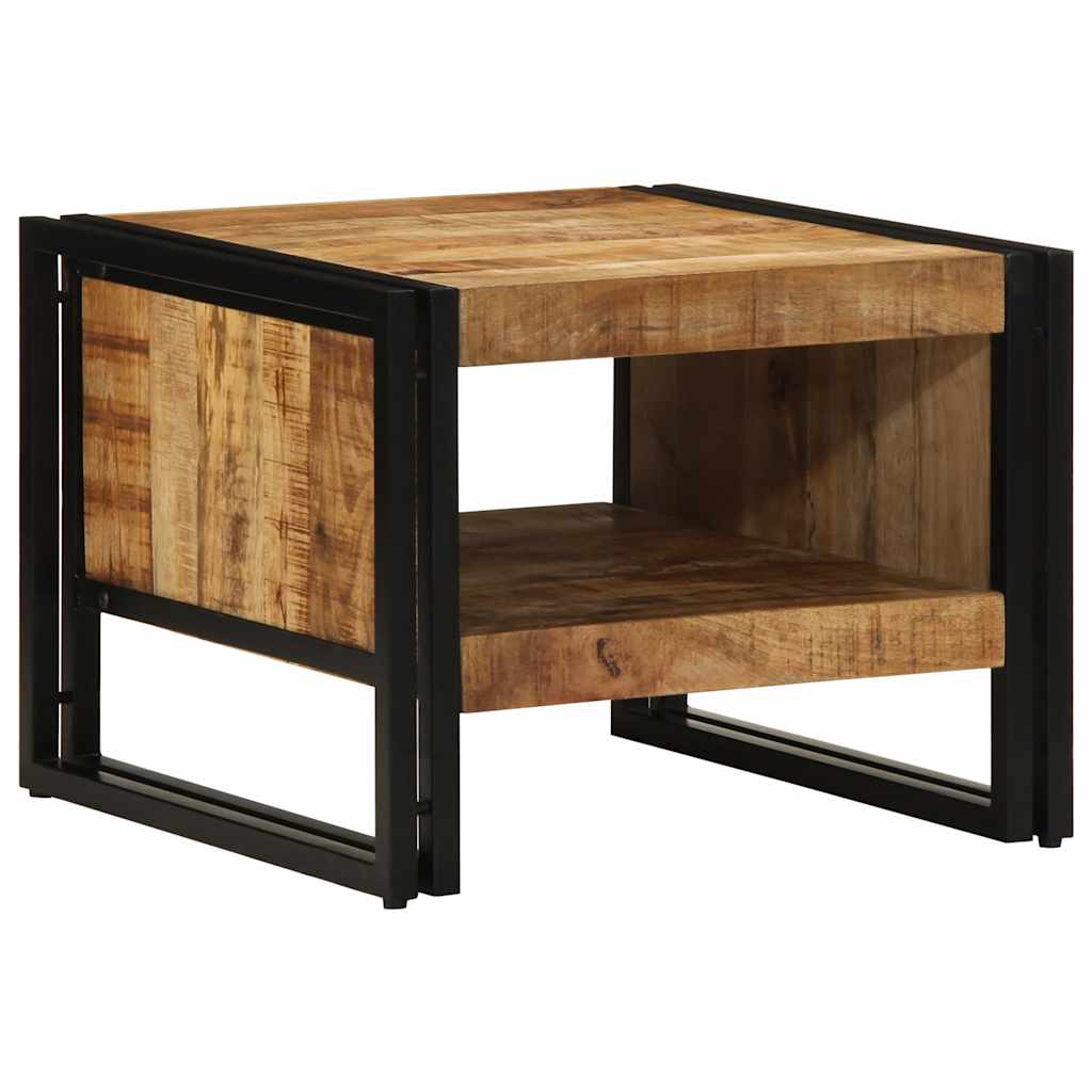 Coffee Table Multicolour 70X50X38 Cm Solid Wood Reclaimed