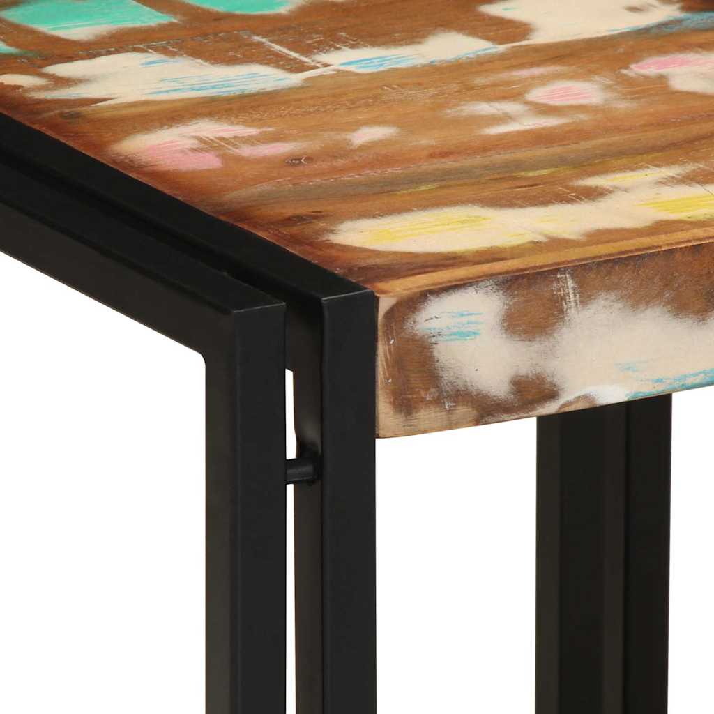 Coffee Table Multicolour Solid Reclaim Wood