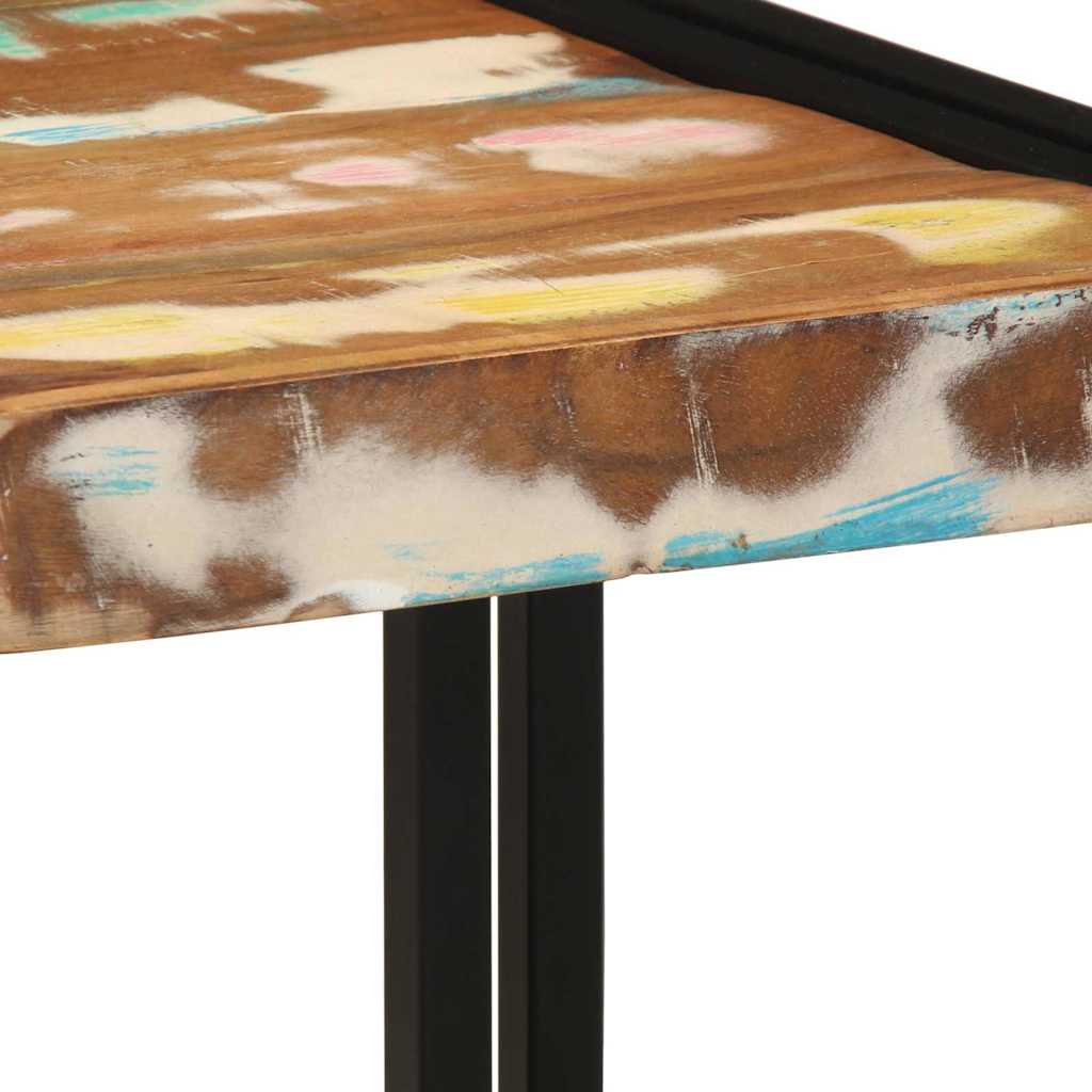 Coffee Table Multicolour Solid Reclaim Wood